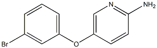 5-(3-bromophenoxy)pyridin-2-amine Structure