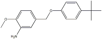 5-(4-tert-butylphenoxymethyl)-2-methoxyaniline
