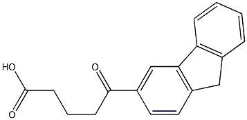 5-(9H-fluoren-3-yl)-5-oxopentanoic acid Structure