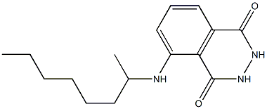 5-(octan-2-ylamino)-1,2,3,4-tetrahydrophthalazine-1,4-dione