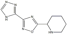 5-(piperidin-2-yl)-3-(4H-1,2,4-triazol-3-yl)-1,2,4-oxadiazole