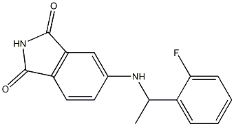 5-{[1-(2-fluorophenyl)ethyl]amino}-2,3-dihydro-1H-isoindole-1,3-dione