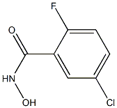 5-chloro-2-fluoro-N-hydroxybenzamide Structure
