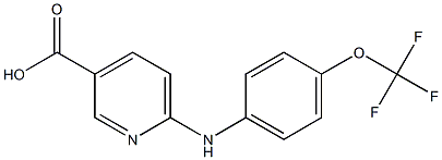 6-{[4-(trifluoromethoxy)phenyl]amino}pyridine-3-carboxylic acid