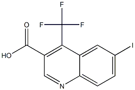 6-iodo-4-(trifluoromethyl)quinoline-3-carboxylic acid