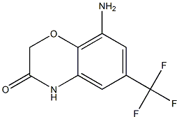 8-amino-6-(trifluoromethyl)-2H-1,4-benzoxazin-3(4H)-one Structure
