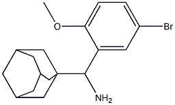adamantan-1-yl(5-bromo-2-methoxyphenyl)methanamine