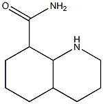 decahydroquinoline-8-carboxamide Struktur