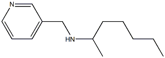 heptan-2-yl(pyridin-3-ylmethyl)amine Struktur
