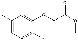 methyl 2-(2,5-dimethylphenoxy)acetate Structure