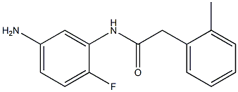 N-(5-amino-2-fluorophenyl)-2-(2-methylphenyl)acetamide