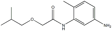 N-(5-amino-2-methylphenyl)-2-(2-methylpropoxy)acetamide|