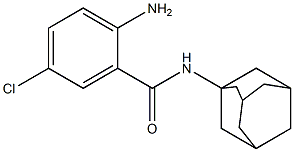 N-(adamantan-1-yl)-2-amino-5-chlorobenzamide 结构式