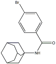 N-(adamantan-1-yl)-4-bromobenzamide Structure