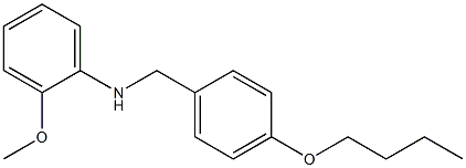 N-[(4-butoxyphenyl)methyl]-2-methoxyaniline|
