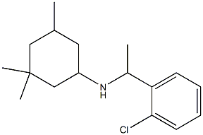  N-[1-(2-chlorophenyl)ethyl]-3,3,5-trimethylcyclohexan-1-amine