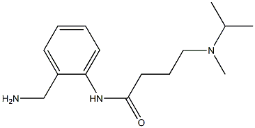 N-[2-(aminomethyl)phenyl]-4-[isopropyl(methyl)amino]butanamide