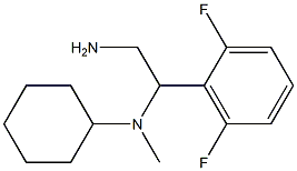 N-[2-amino-1-(2,6-difluorophenyl)ethyl]-N-cyclohexyl-N-methylamine