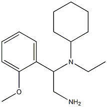 N-[2-amino-1-(2-methoxyphenyl)ethyl]-N-cyclohexyl-N-ethylamine