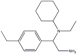 N-[2-amino-1-(4-ethylphenyl)ethyl]-N-ethylcyclohexanamine