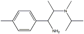 N-[2-amino-1-methyl-2-(4-methylphenyl)ethyl]-N-isopropyl-N-methylamine