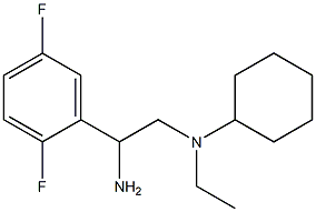 N-[2-amino-2-(2,5-difluorophenyl)ethyl]-N-ethylcyclohexanamine