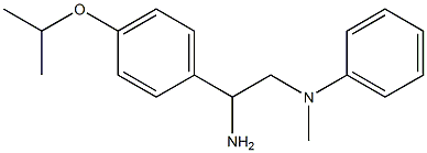 N-[2-amino-2-(4-isopropoxyphenyl)ethyl]-N-methyl-N-phenylamine
