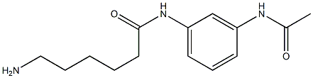 N-[3-(acetylamino)phenyl]-6-aminohexanamide|