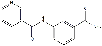 N-[3-(aminocarbonothioyl)phenyl]nicotinamide