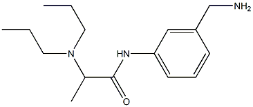 N-[3-(aminomethyl)phenyl]-2-(dipropylamino)propanamide