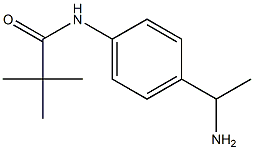 N-[4-(1-aminoethyl)phenyl]-2,2-dimethylpropanamide