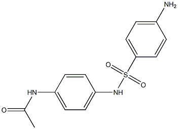 N-{4-[(4-aminobenzene)sulfonamido]phenyl}acetamide Struktur