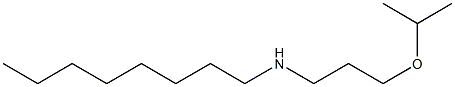 octyl[3-(propan-2-yloxy)propyl]amine 结构式