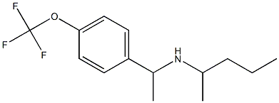 pentan-2-yl({1-[4-(trifluoromethoxy)phenyl]ethyl})amine
