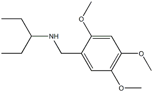 pentan-3-yl[(2,4,5-trimethoxyphenyl)methyl]amine|