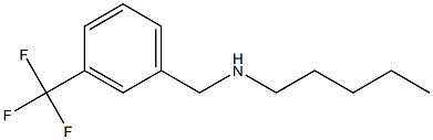 pentyl({[3-(trifluoromethyl)phenyl]methyl})amine Struktur