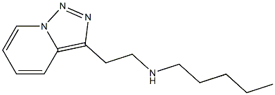 pentyl(2-{[1,2,4]triazolo[3,4-a]pyridin-3-yl}ethyl)amine
