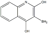 quinolin-3-ylboranediol Struktur