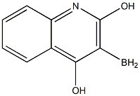 quinolin-3-ylboranediol Structure