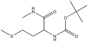 tert-butyl 1-[(methylamino)carbonyl]-3-(methylthio)propylcarbamate Structure