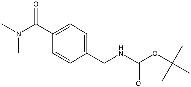 tert-butyl 4-[(dimethylamino)carbonyl]benzylcarbamate