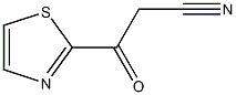 3-Oxo-3-(1,3-thiazol-2-yl)propanenitrile Structure