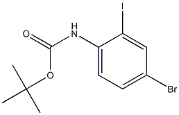 tert-butyl4-bromo-2-iodophenylcarbamate
