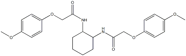 2-(4-methoxyphenoxy)-N-(2-{[(4-methoxyphenoxy)acetyl]amino}cyclohexyl)acetamide