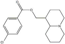 octahydro-2H-quinolizin-1-ylmethyl 4-chlorobenzoate
