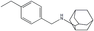 N-(2-adamantyl)-N-(4-ethylbenzyl)amine Struktur