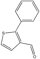 2-phenyl-3-thiophenecarbaldehyde Structure