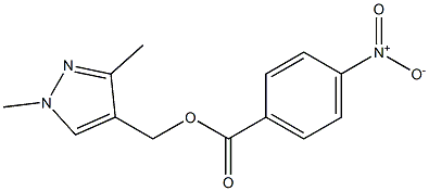  (1,3-dimethyl-1H-pyrazol-4-yl)methyl 4-nitrobenzoate