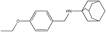 N-(1-adamantyl)-N-(4-ethoxybenzyl)amine Struktur