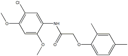  N-(5-chloro-2,4-dimethoxyphenyl)-2-(2,4-dimethylphenoxy)acetamide
